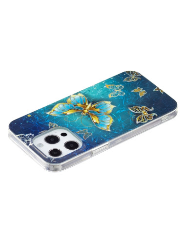 Cover iPhone 13 Pro TPU Farfalle | Melacompro