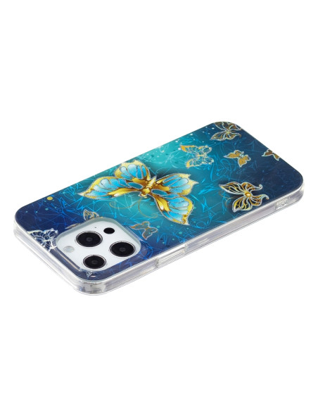 Cover iPhone 13 Pro TPU Farfalle | Melacompro