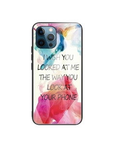 Cover iPhone 13 Pro Vetro Temperato Acquerello