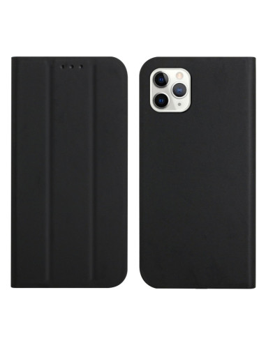 Cover iPhone 13 Pro PU Leather Flip Nero | Melacompro