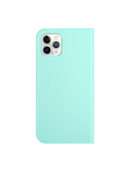 Cover iPhone 13 Pro PU Leather Flip Menta Verde | Melacompro