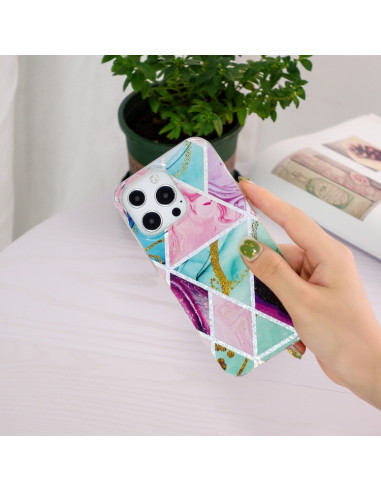 Cover iPhone 13 Pro TPU Rombo | Melacompro