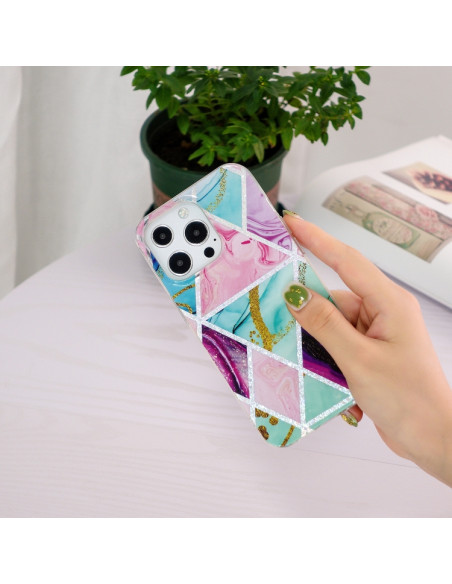 Cover iPhone 13 Pro TPU Rombo | Melacompro