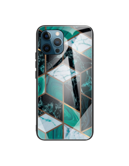 Cover iPhone 13 Pro Glass Marmo Verde | Melacompro