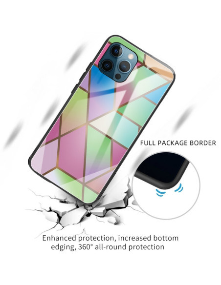 Cover iPhone 13 Pro Glass Marmo | Melacompro