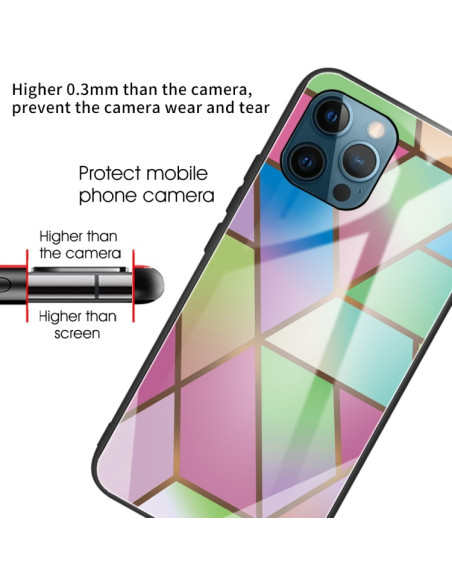 Cover iPhone 13 Pro Glass Marmo | Melacompro
