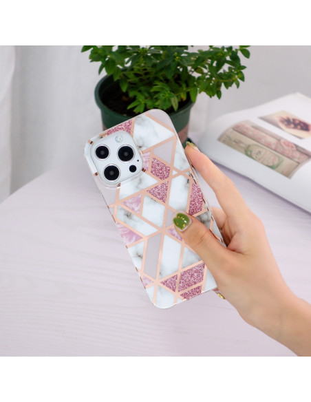 Cover iPhone 13 Pro TPU Rombo | Melacompro