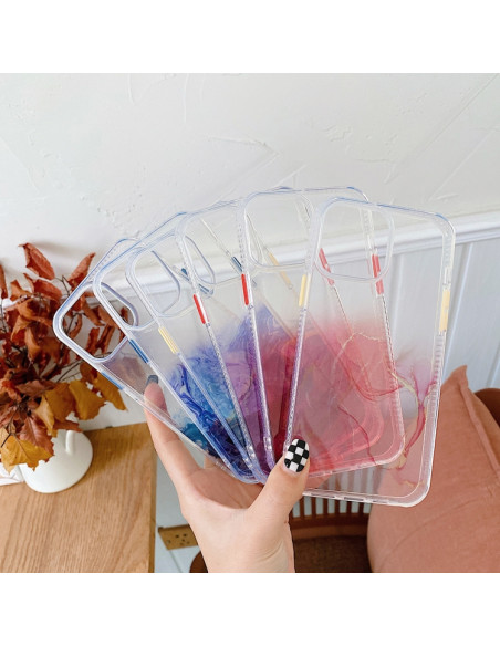 Cover iPhone 13 Pro TPU Antiurto Glitter Rosa | Melacompro