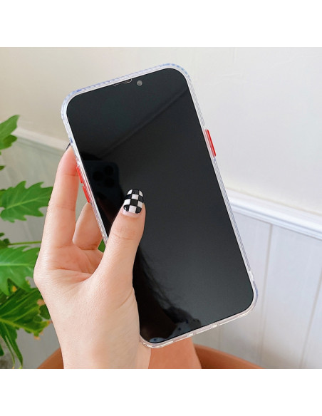 Cover iPhone 13 Pro TPU Antiurto Glitter Dark Blu | Melacompro