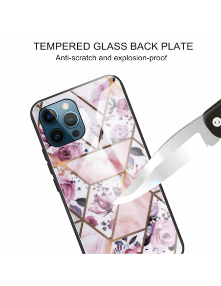 Cover iPhone 13 Pro Glass Marmo | Melacompro