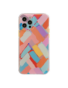 Cover iPhone 13 Pro TPU Antiurto Graffiti Gesso