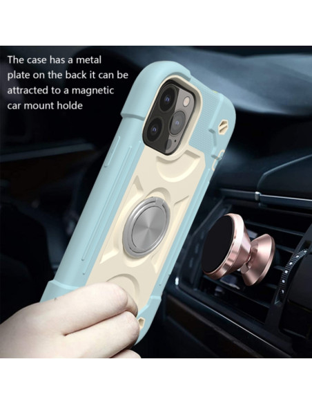 Cover iPhone 13 Pro Silicone Antiurto Ice Blu | Melacompro