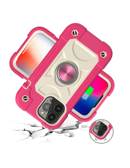 Cover iPhone 13 Pro Silicone Antiurto Rose Rosso | Melacompro