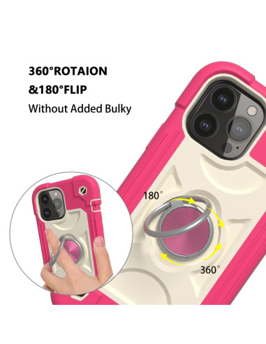 Cover iPhone 13 Pro Silicone Antiurto Rose Rosso | Melacompro