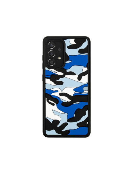 Cover Galaxy A52 Silicone Mimetico Blu | Melacompro