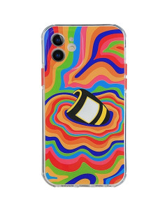 Cover iPhone 13 Pro TPU Antiurto Graffiti Secchio