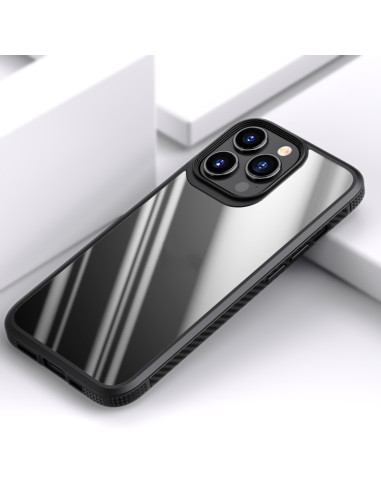 Cover iPhone 13 Pro TPU PC Antiurto Nero | Melacompro