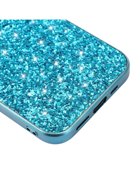 Cover iPhone 13 Pro TPU Antiurto Glitter Nero | Melacompro
