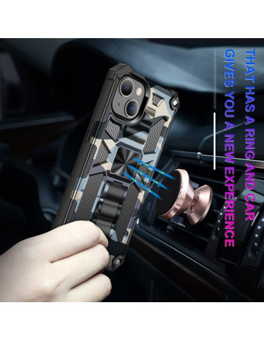 Cover iPhone 13 Pro TPU Antiurto Glitter Blu Navy Blu | Melacompro