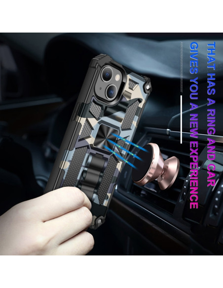 Cover iPhone 13 Pro TPU Antiurto Glitter Blu Navy Blu | Melacompro