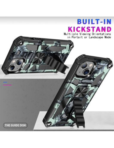 Cover iPhone 13 Pro TPU Antiurto Glitter Light Verde | Melacompro