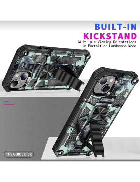 Cover iPhone 13 Pro TPU Antiurto Glitter Light Verde | Melacompro