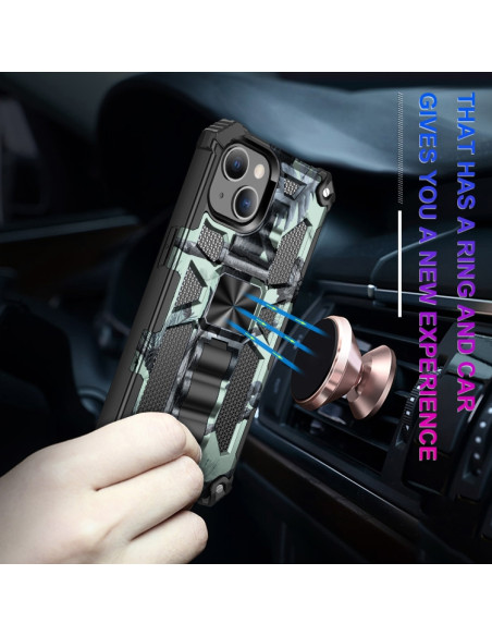 Cover iPhone 13 Pro TPU Antiurto Glitter Light Verde | Melacompro