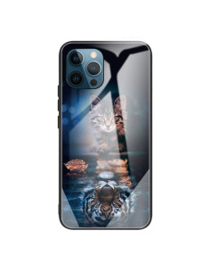 Cover iPhone 13 Pro Vetro Temperato Gattino