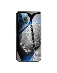 Cover iPhone 13 Pro Vetro Temperato e TPU Leopardato