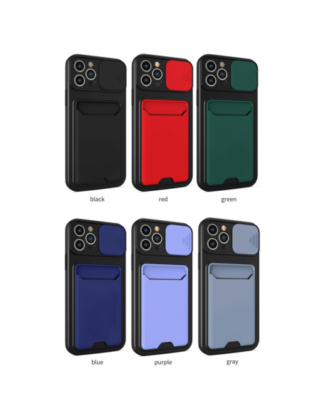 Cover iPhone 13 Pro TPU Antiurto Glitter Rosso | Melacompro