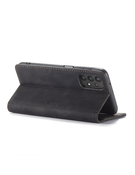 Cover Galaxy A32 5G Pelle Marrone Nero | Melacompro