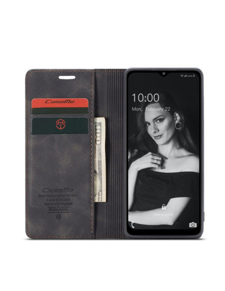 Cover Galaxy A32 5G Pelle Marrone Nero | Melacompro