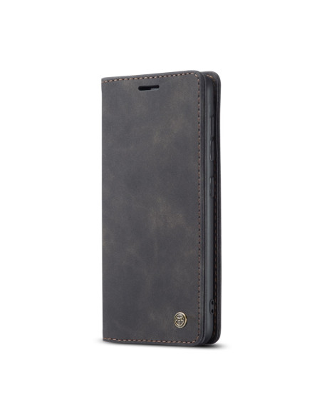 Cover Galaxy A41 Pelle Portafoglio Nero | Melacompro