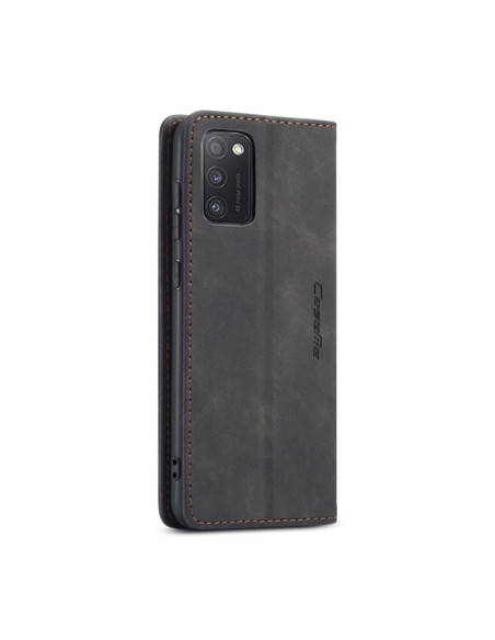 Cover Galaxy A41 Pelle Portafoglio Nero | Melacompro