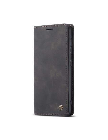 Cover Galaxy A42 5G Pelle Nero | Melacompro