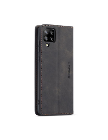Cover Galaxy A42 5G Pelle Nero | Melacompro