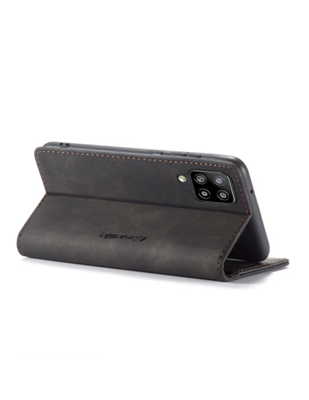 Cover Galaxy A42 5G Pelle Nero | Melacompro