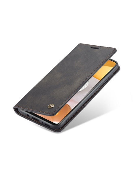 Cover Galaxy A42 5G Pelle Nero | Melacompro