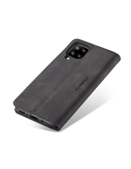 Cover Galaxy A42 5G Pelle Nero | Melacompro