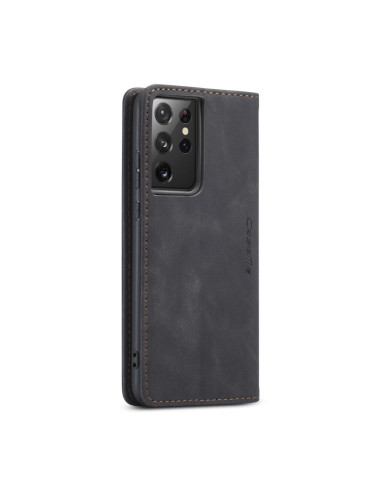 Cover Galaxy S21 Ultra 5G Pelle Nero | Melacompro