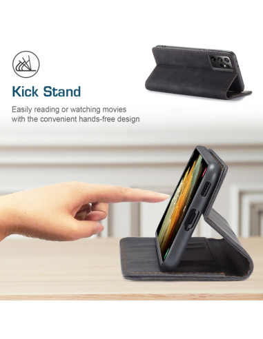 Cover Galaxy S21 Ultra 5G Pelle Nero | Melacompro