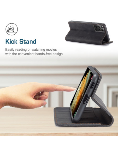 Cover Galaxy S21 Ultra 5G Pelle Nero | Melacompro