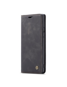 Cover OnePlus 7 Pro Pelle Flip Portafoglio Nero | Melacompro 2