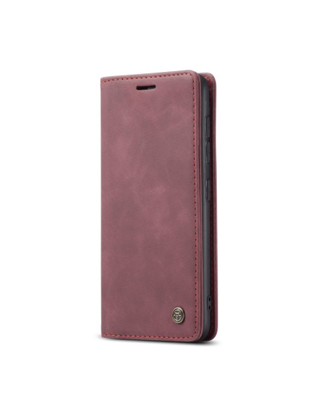 Cover Galaxy S20 FE Pelle Portafoglio Wine Rosso | Melacompro