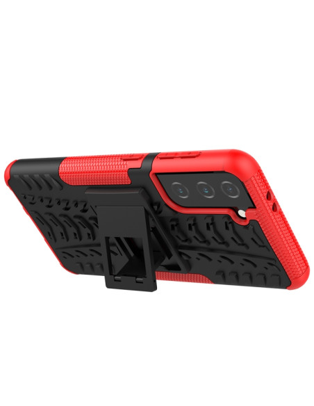 Cover Galaxy S21 5G TPU+PC Antiurto Rosso | Melacompro