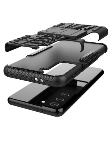 Cover Galaxy S21 5G TPU+PC Antiurto Nero | Melacompro