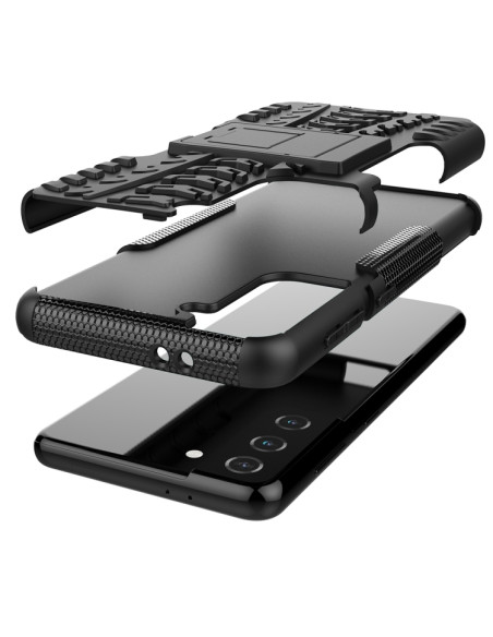 Cover Galaxy S21 5G TPU+PC Antiurto Nero | Melacompro