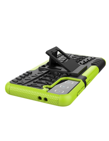 Cover Galaxy S21 5G TPU+PC Antiurto Verde | Melacompro