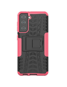 Cover Galaxy S21 5G TPU+PC Antiurto Rosa | Melacompro 2