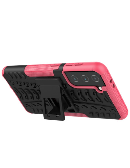 Cover Galaxy S21 5G TPU+PC Antiurto Rosa | Melacompro